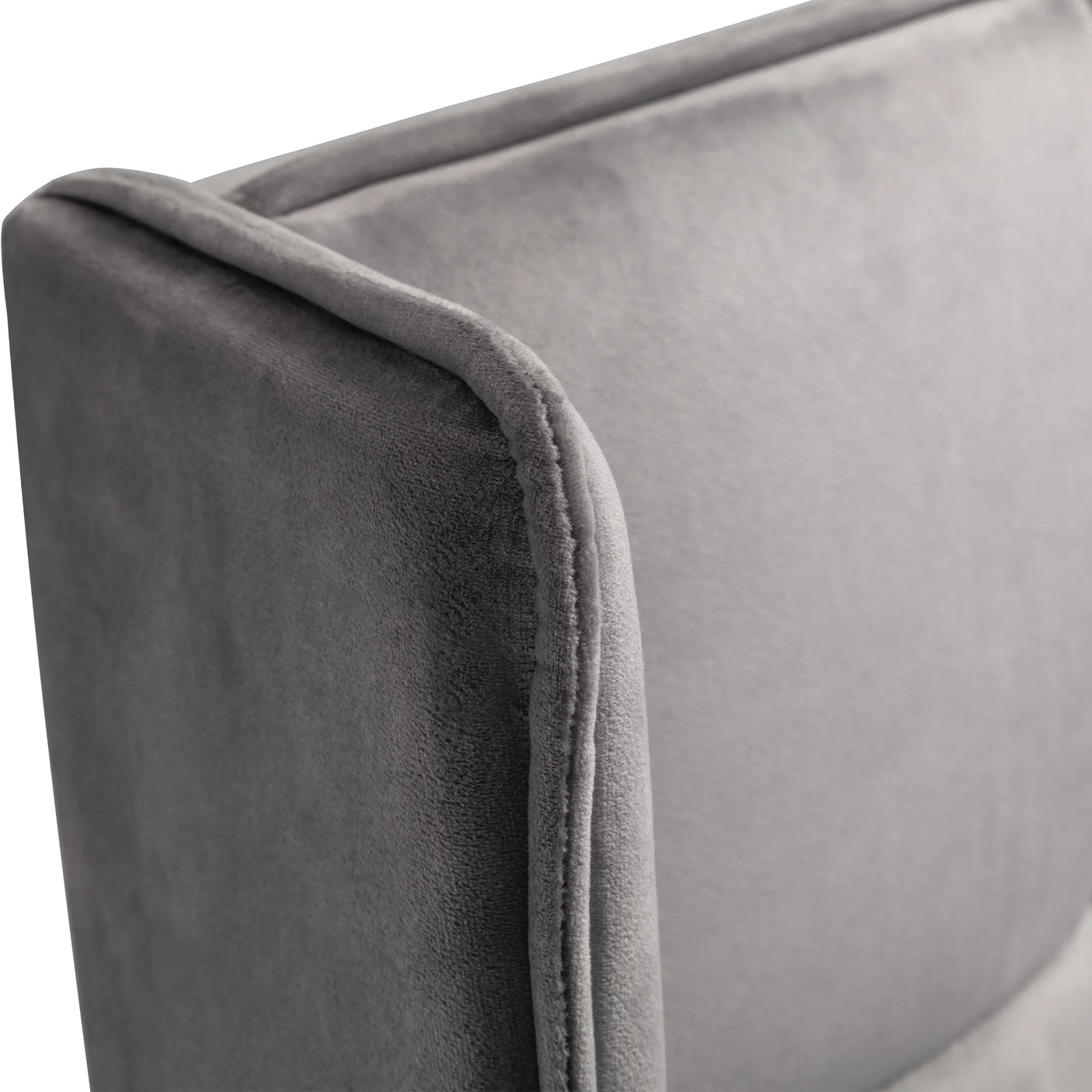 Gatsby Storage Ottoman Bed - Light Grey / Double - GAT051