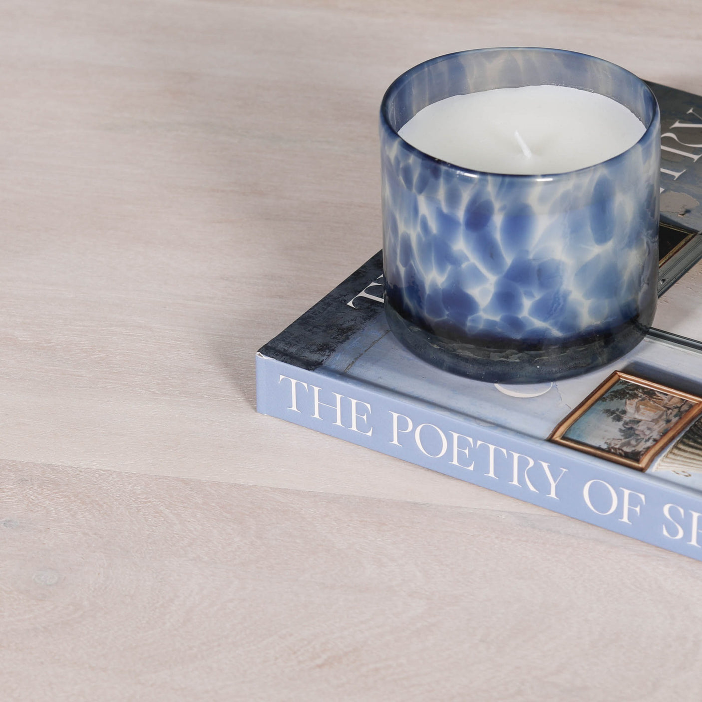 Blanche Acacia Fluted Oval Dining Table