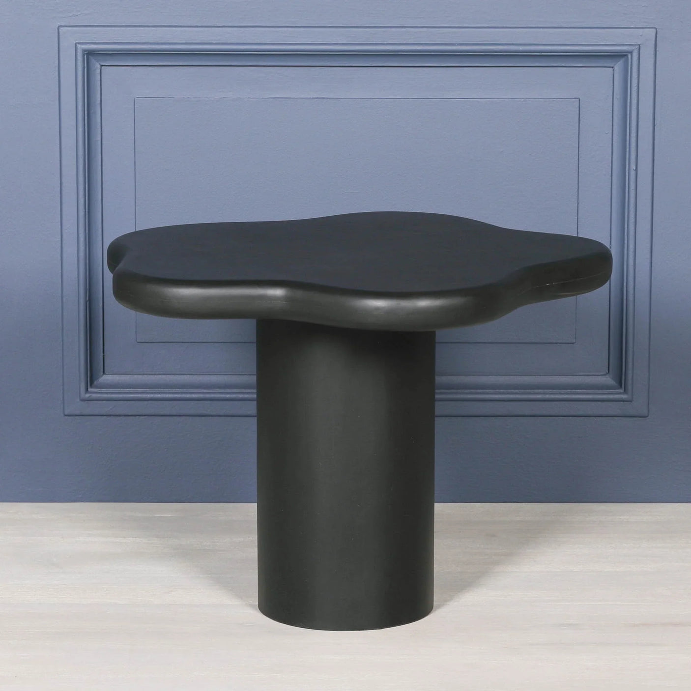 Black Painted Puddle Side Table
