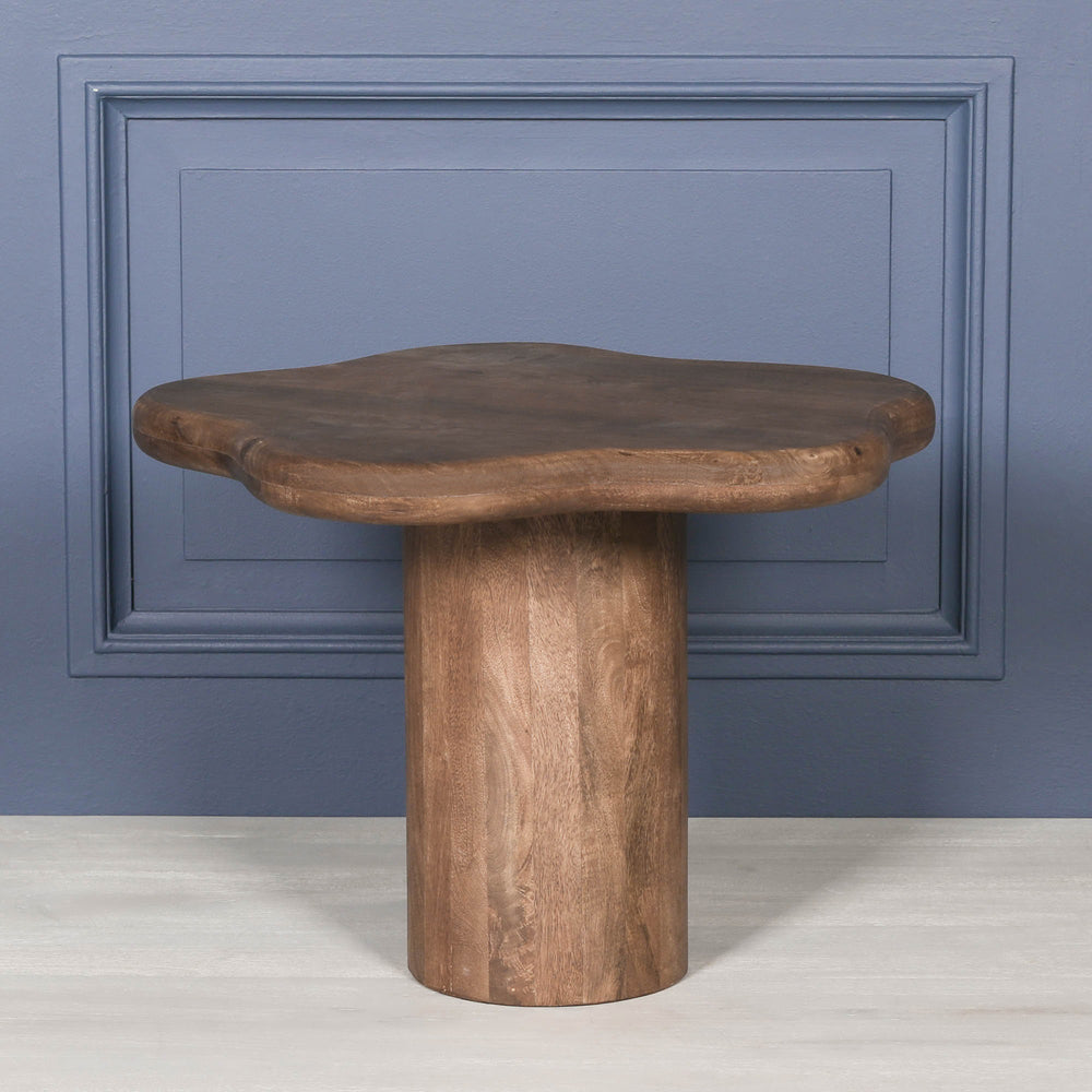 Dark Wooden Puddle Side Table