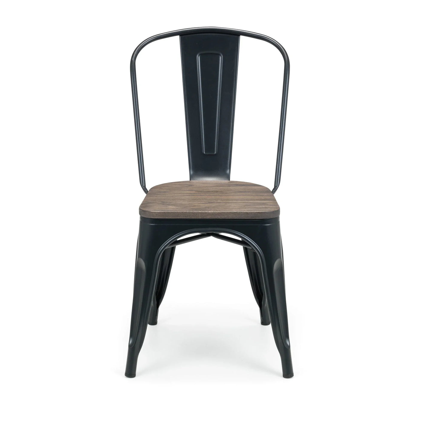 Grafton Metal Chairs (Set of 4) - Dark Brown - GRA309