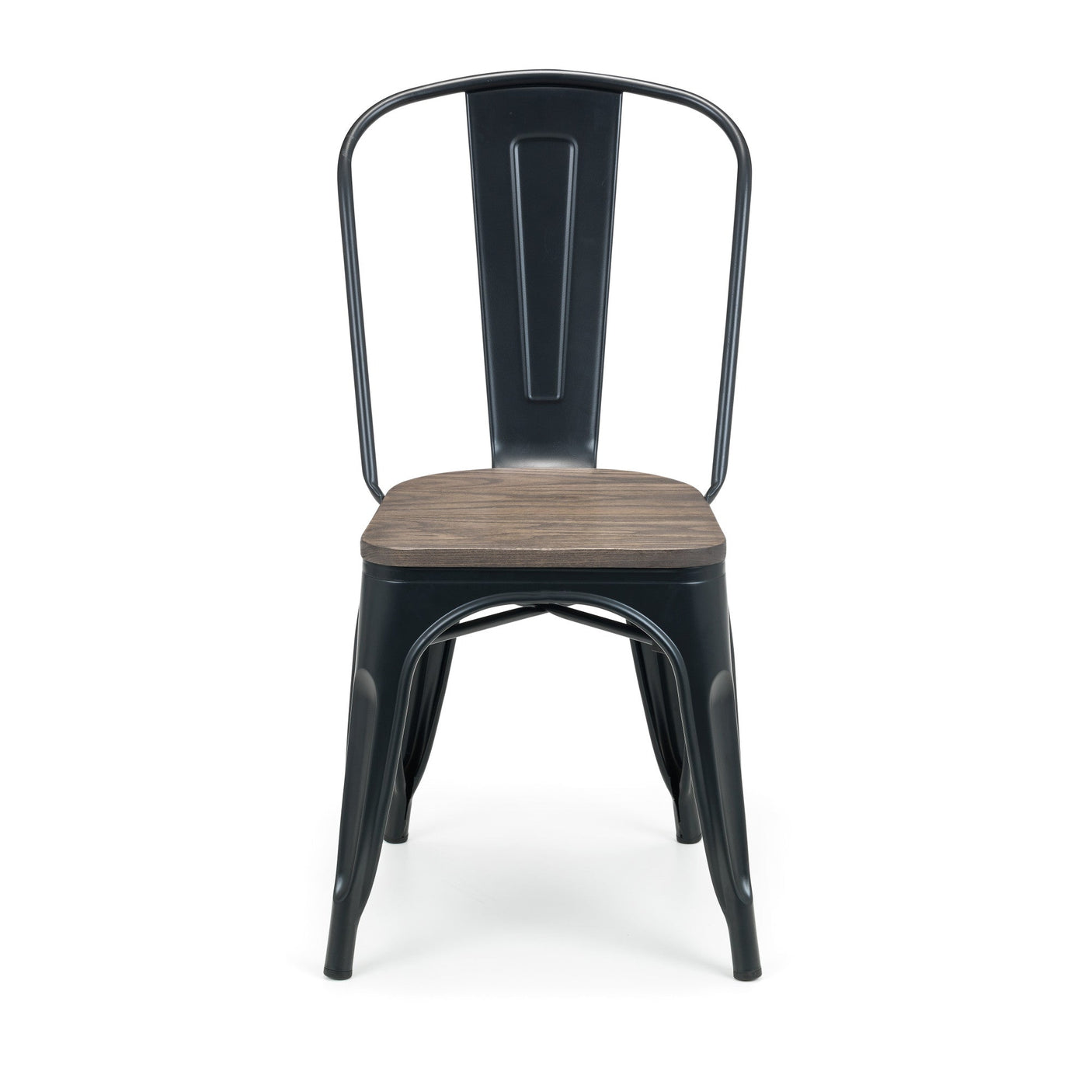 Grafton Metal Chairs (Set of 4) - Dark Brown - GRA309
