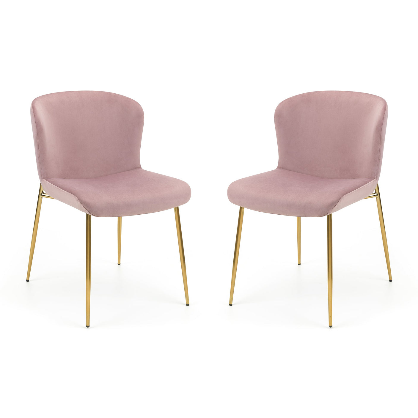 Harper Dining Chair (Set of 2) - Pink - HAR803