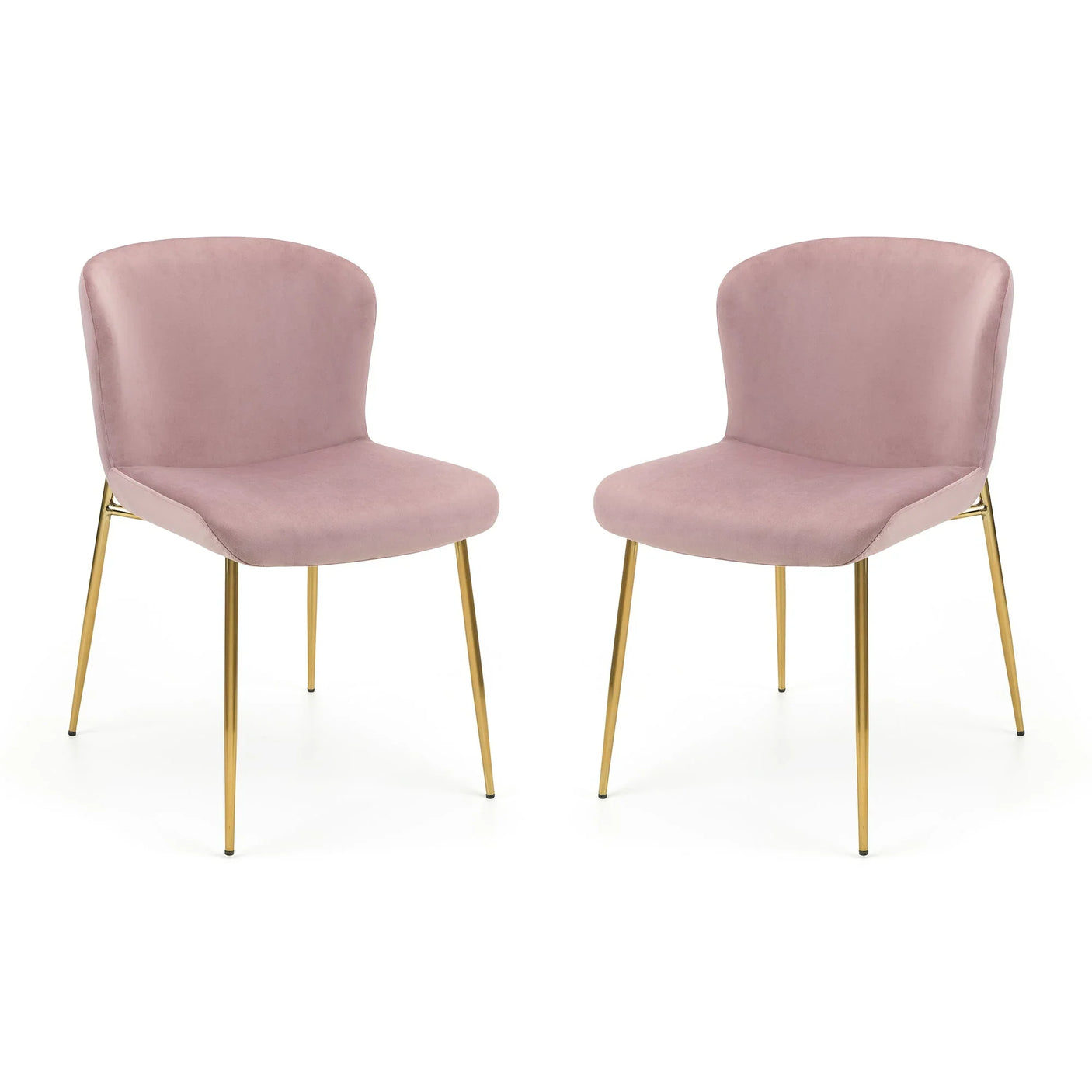 Harper Dining Chair (Set of 2) - Pink - HAR803