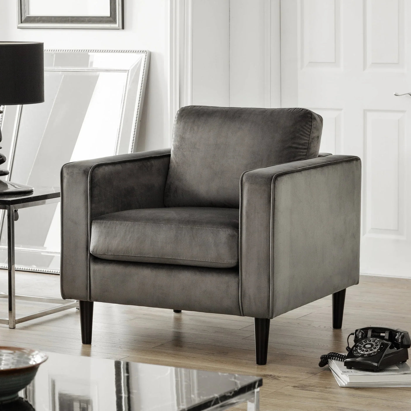 Hayward Chair - Grey - HAY001