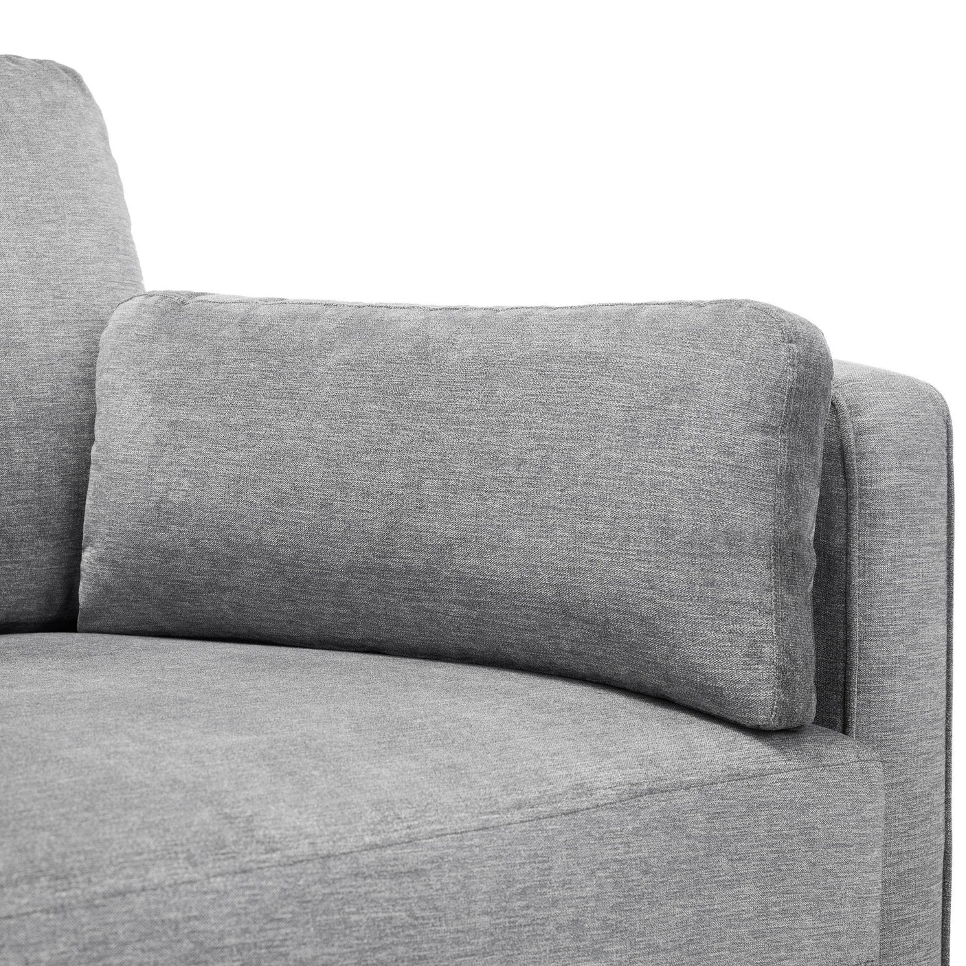 Hayward 3 Seater - Grey - HAY003