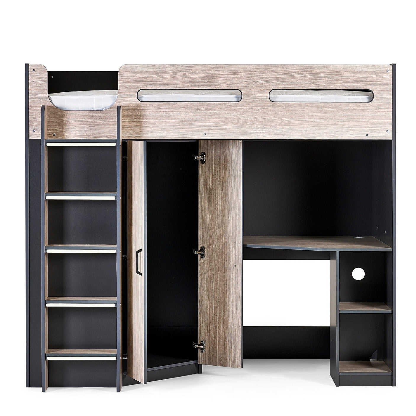 Hercules High Sleeper - Black - HER012