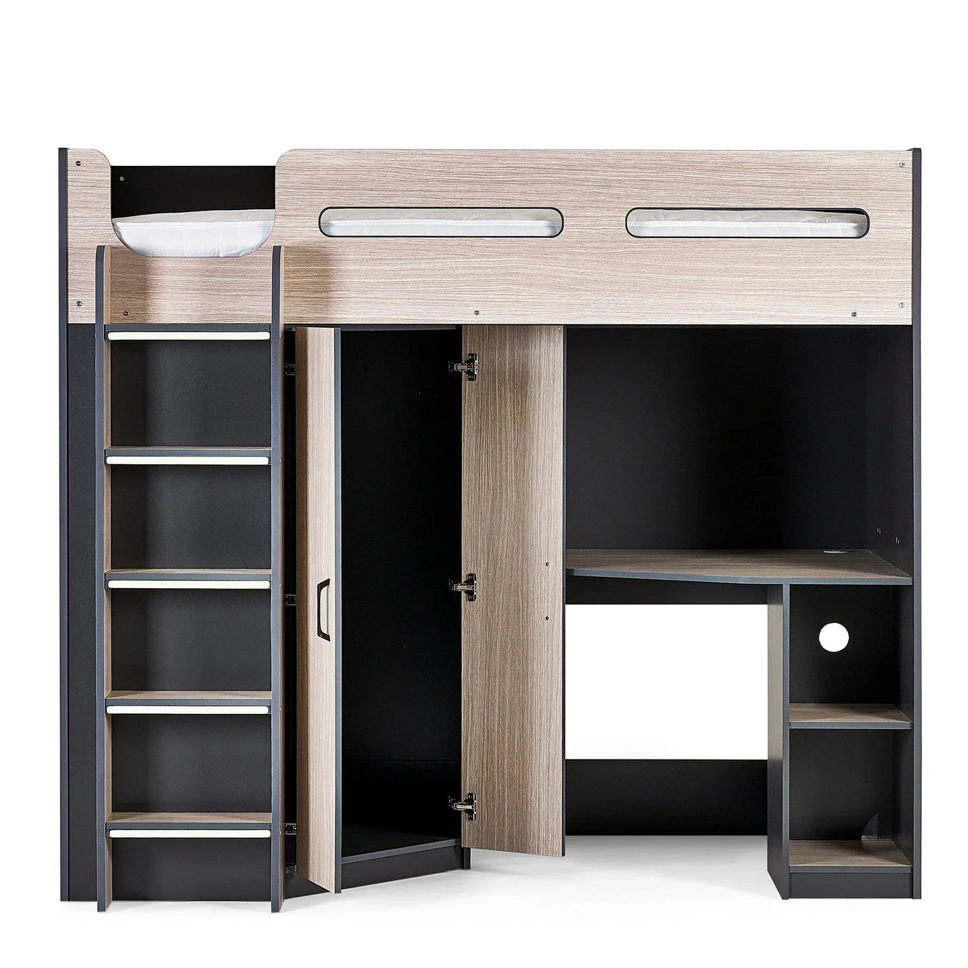 Hercules High Sleeper - Black - HER012