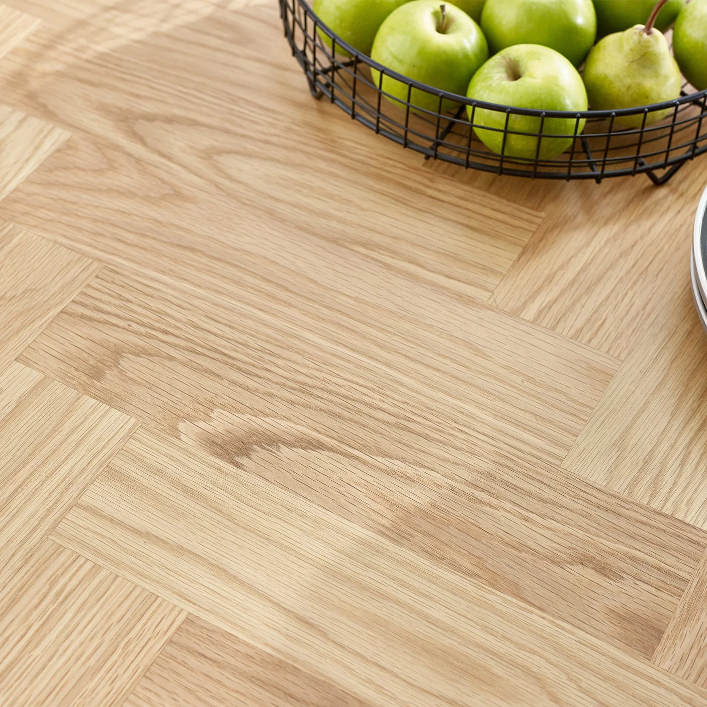 Hilton Dining Table - Light Brown and Black - HIL001