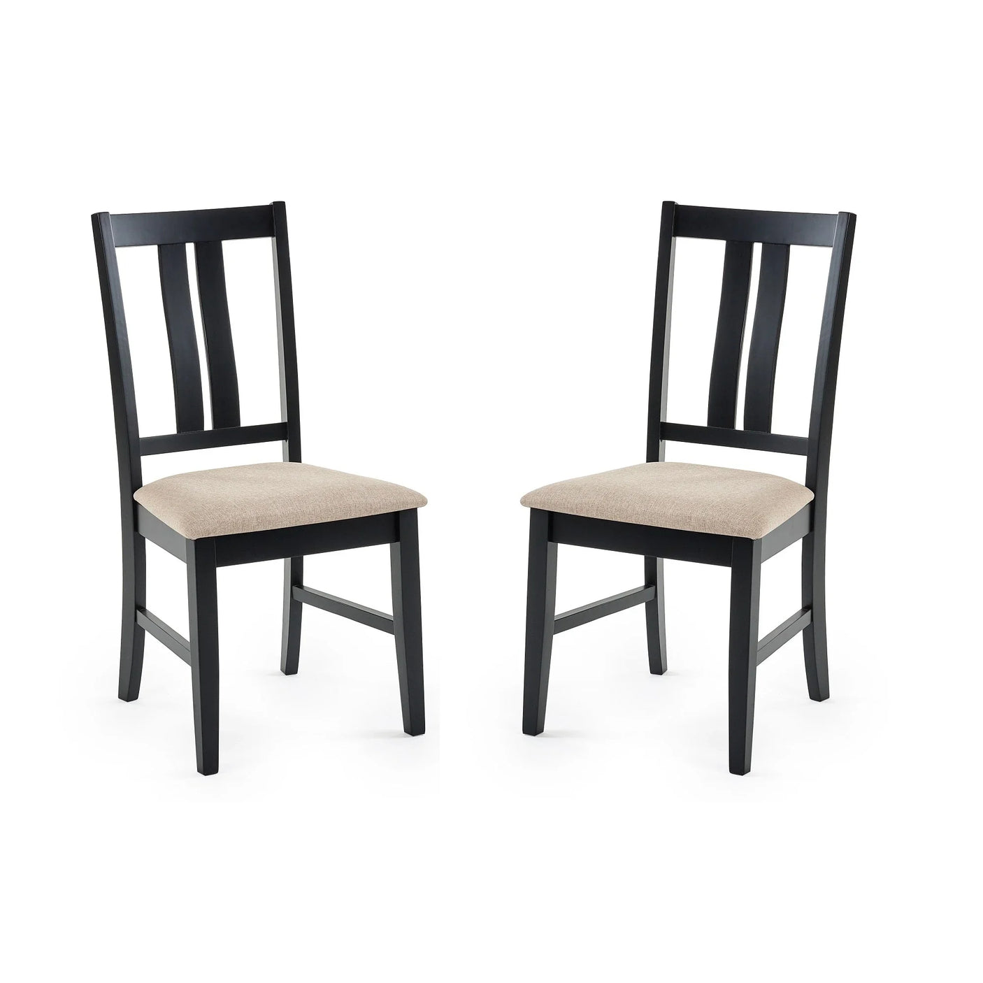 Hilton Dining Chair (Set of 2) - Black - HIL102