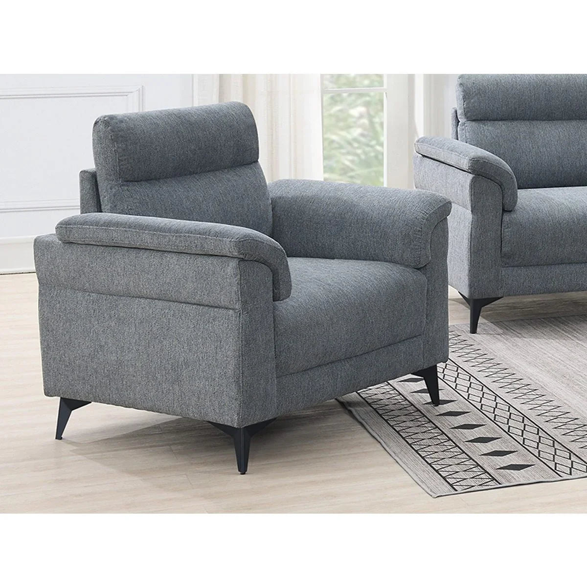 Roxy Grey Jx21-5 1 Seater