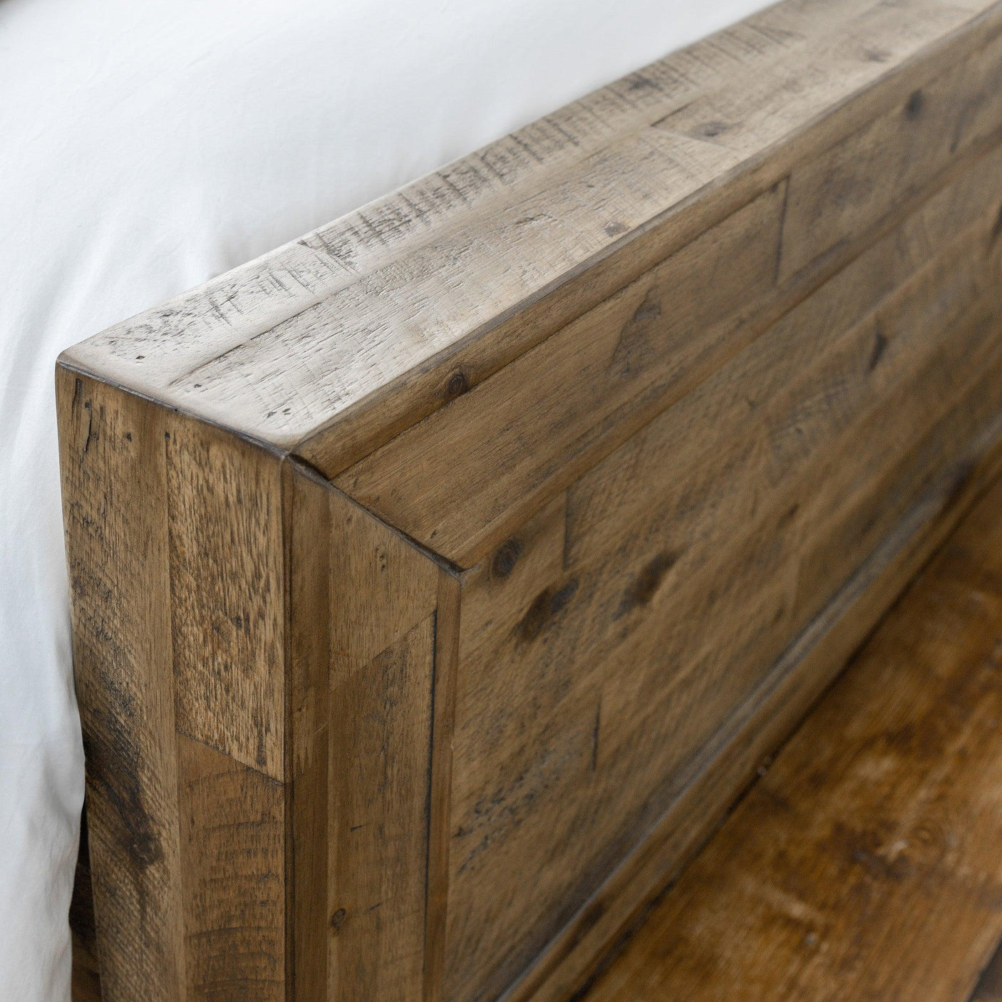 Hoxton Bed - Dark Brown / Double - HOX001