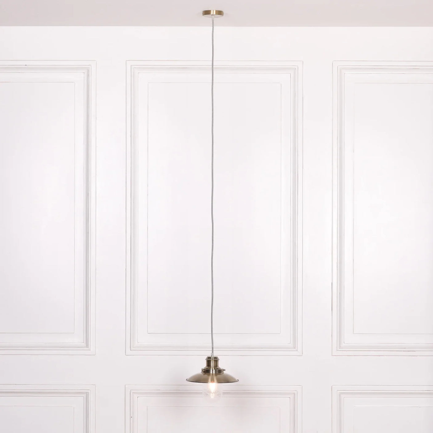 Brushed Brass Style Fishermans Light