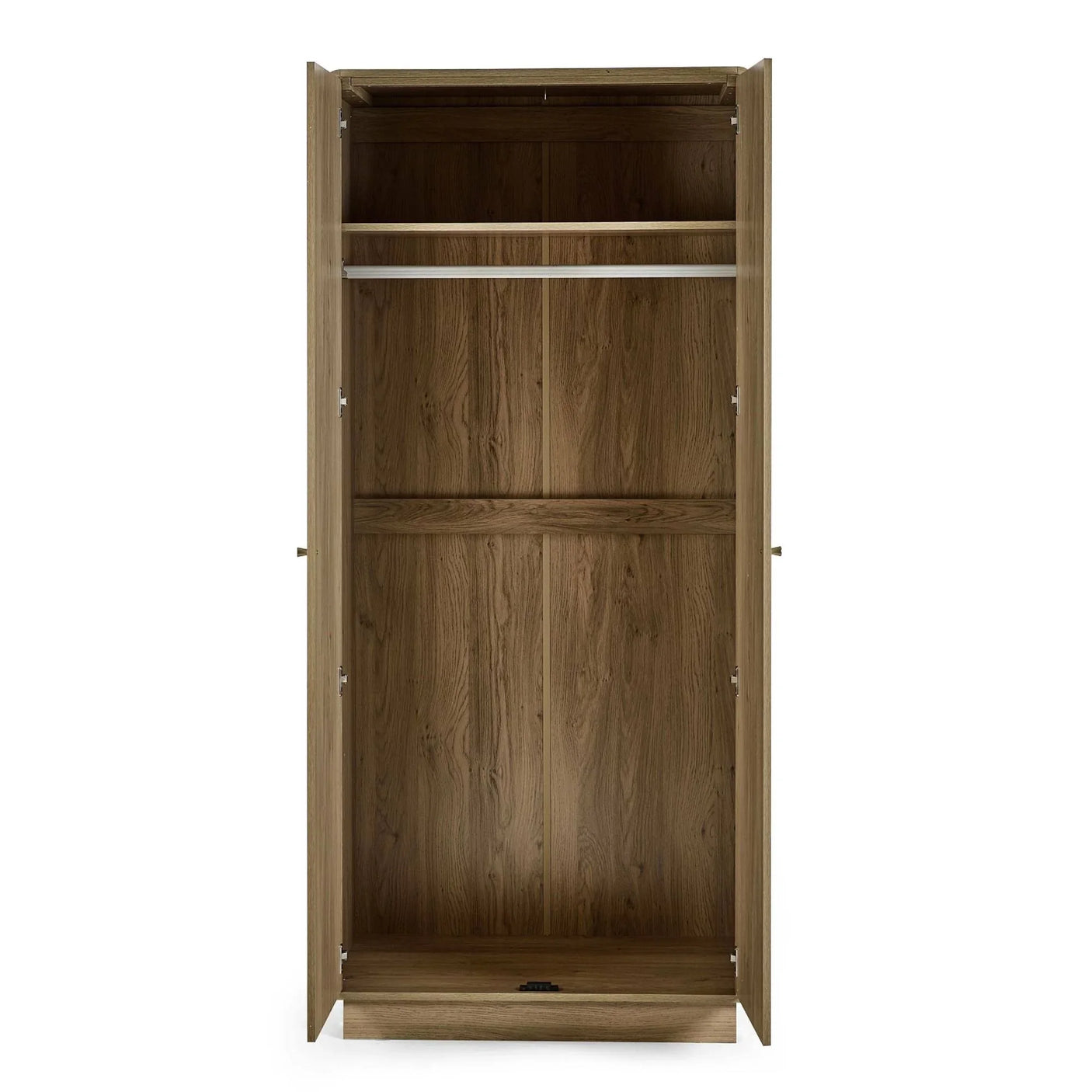 Ingrid 2 Door Wardrobe - Light Brown - ING005