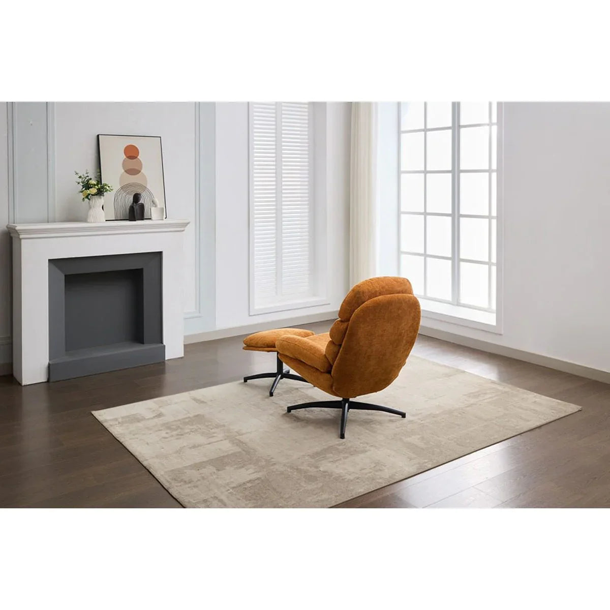 Clark Leisure Chair W/Footstool