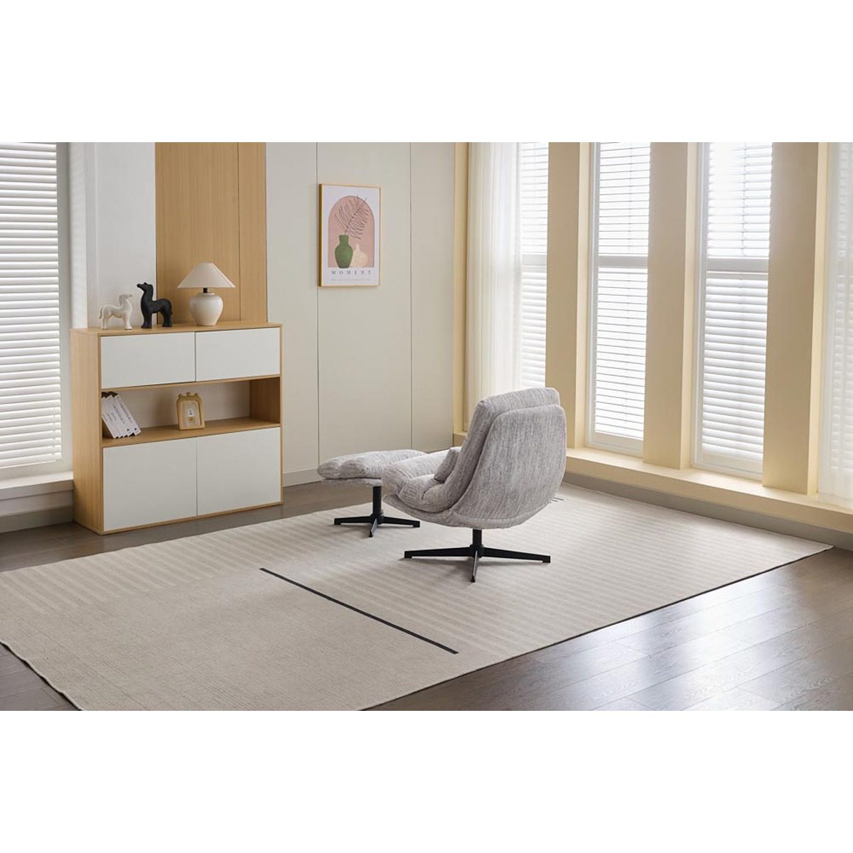 Turner Leisure Chair W/Footstool