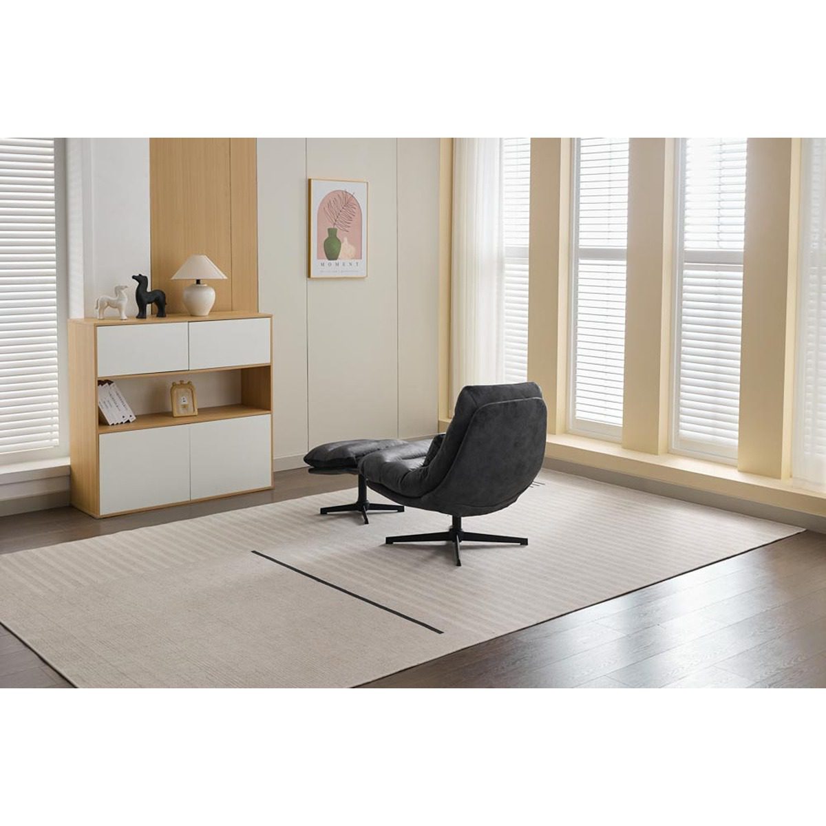 Turner Leisure Chair W/Footstool