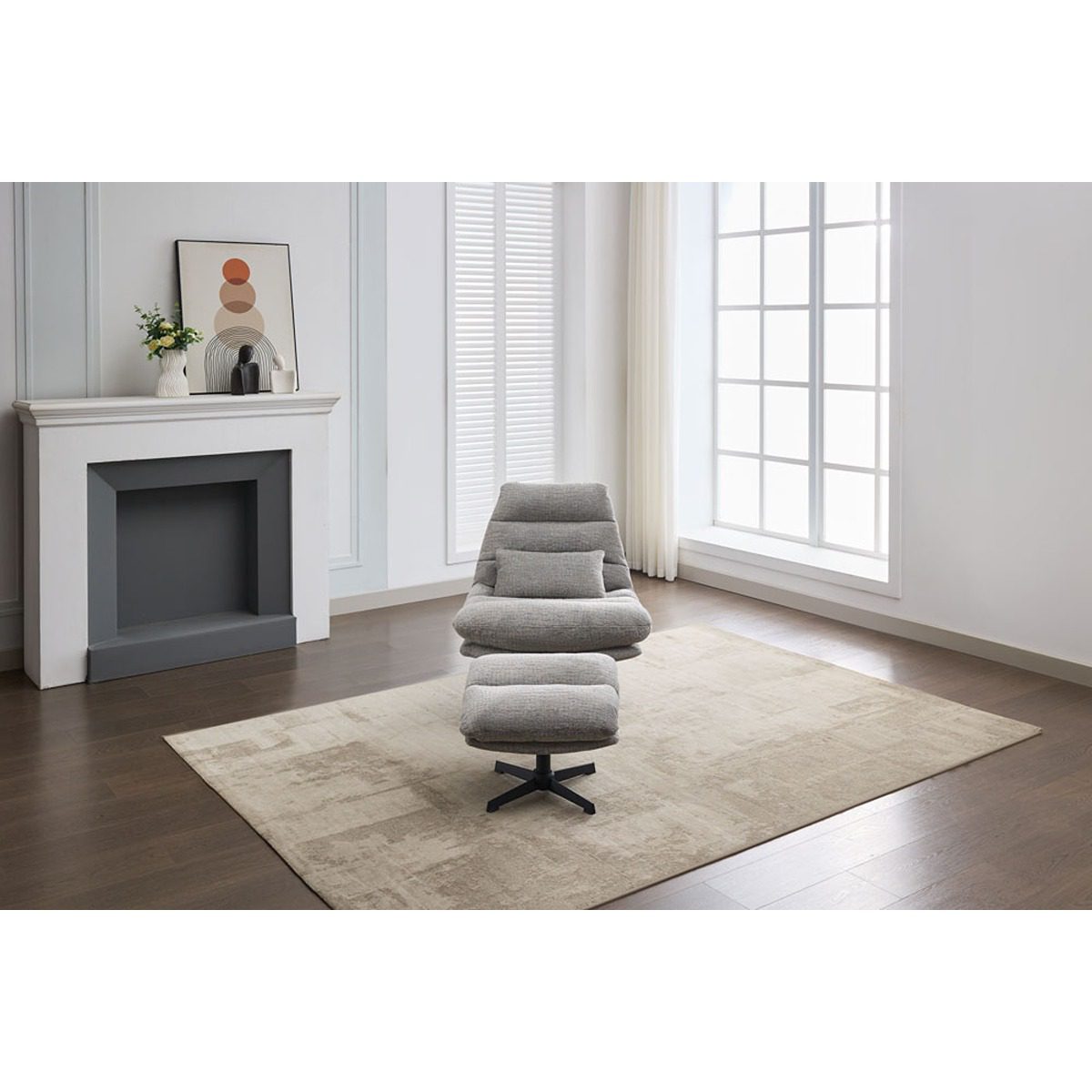 Turner Leisure Chair W/Footstool