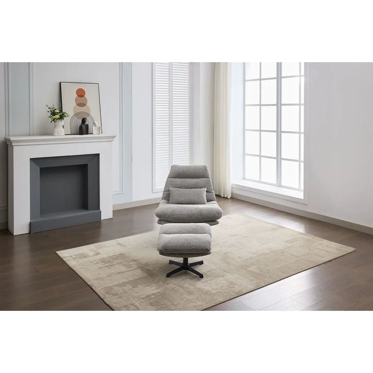 Turner Leisure Chair W/Footstool