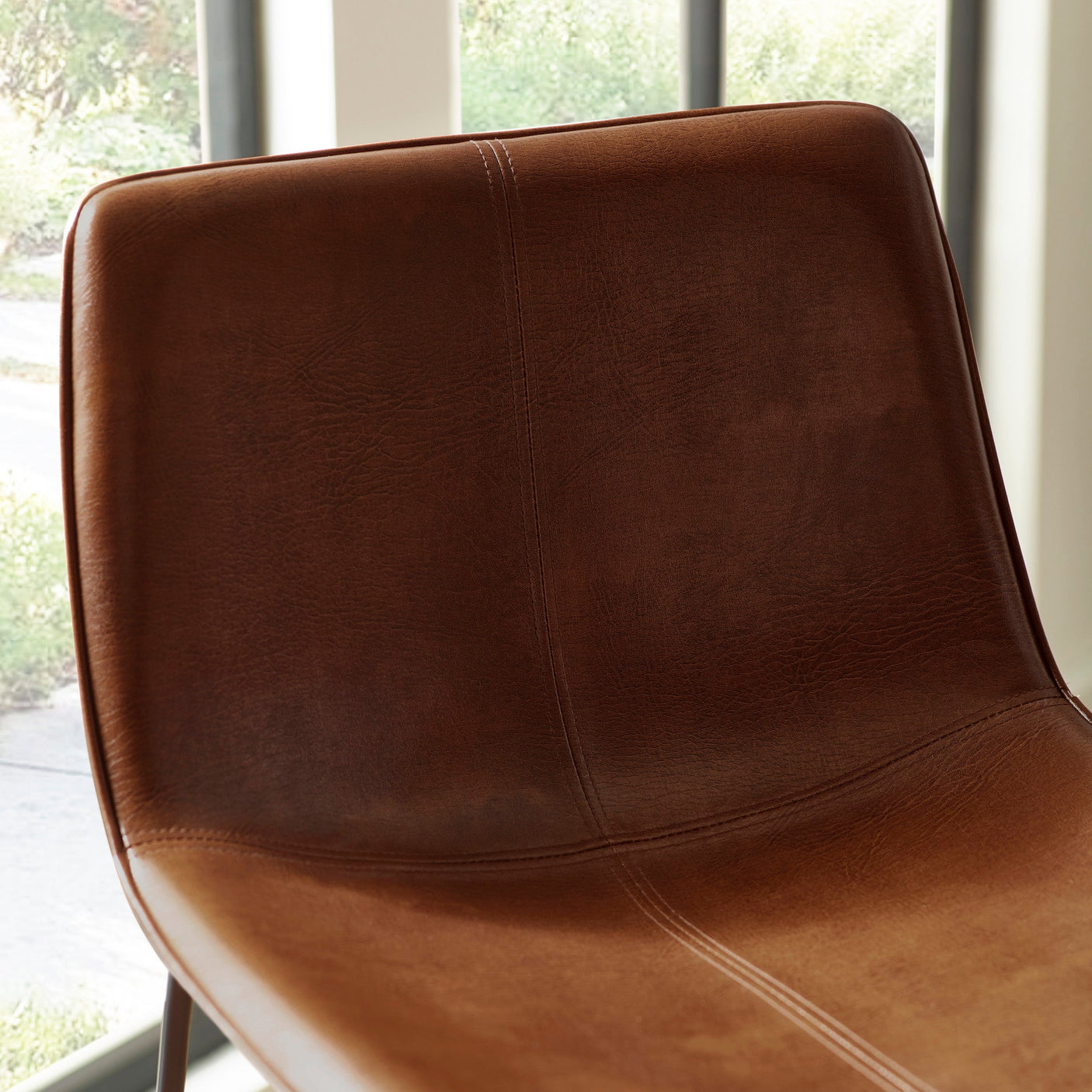 Set of 2 Joren Bar Stools - Brown - JOR103