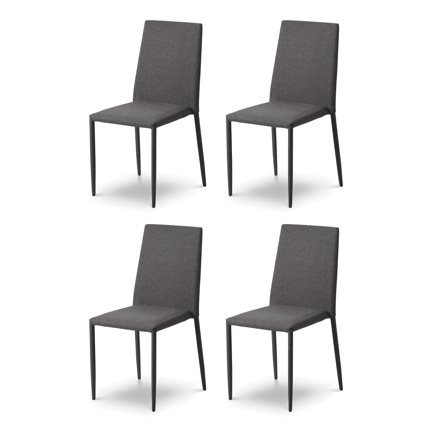 Jazz Dining Chair (Set of 4) - Black - JAZ006