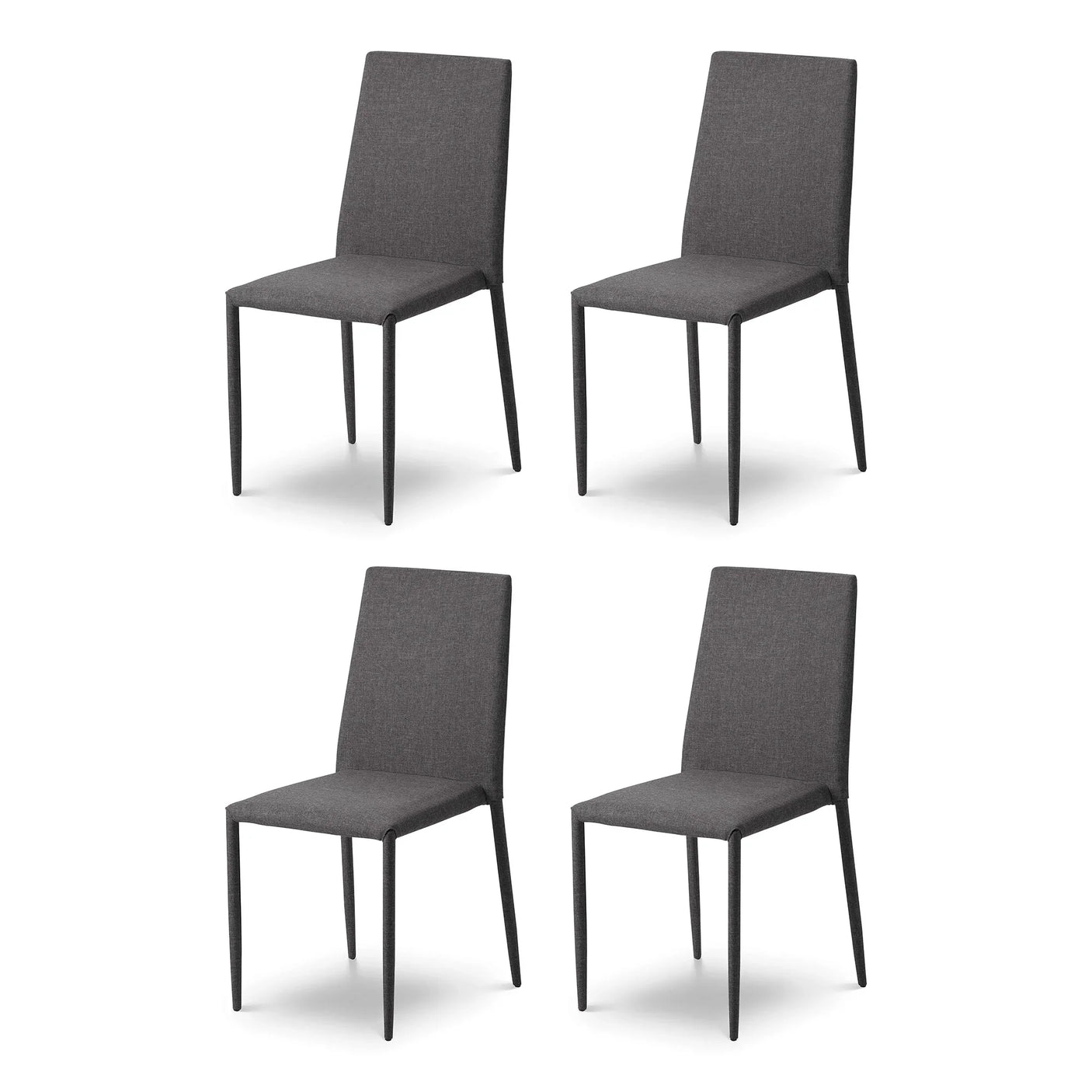 Jazz Dining Chair (Set of 4) - Black - JAZ006