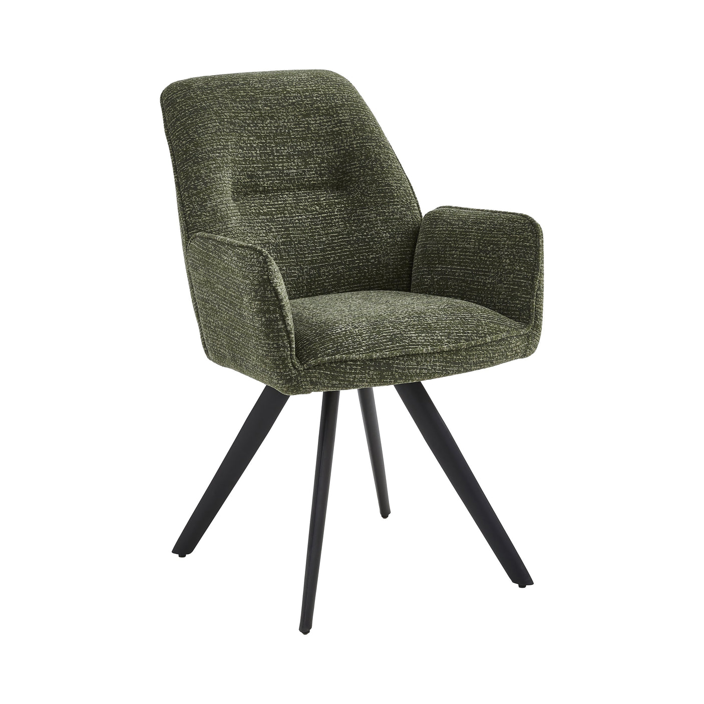 Juno Chair Green Fabric