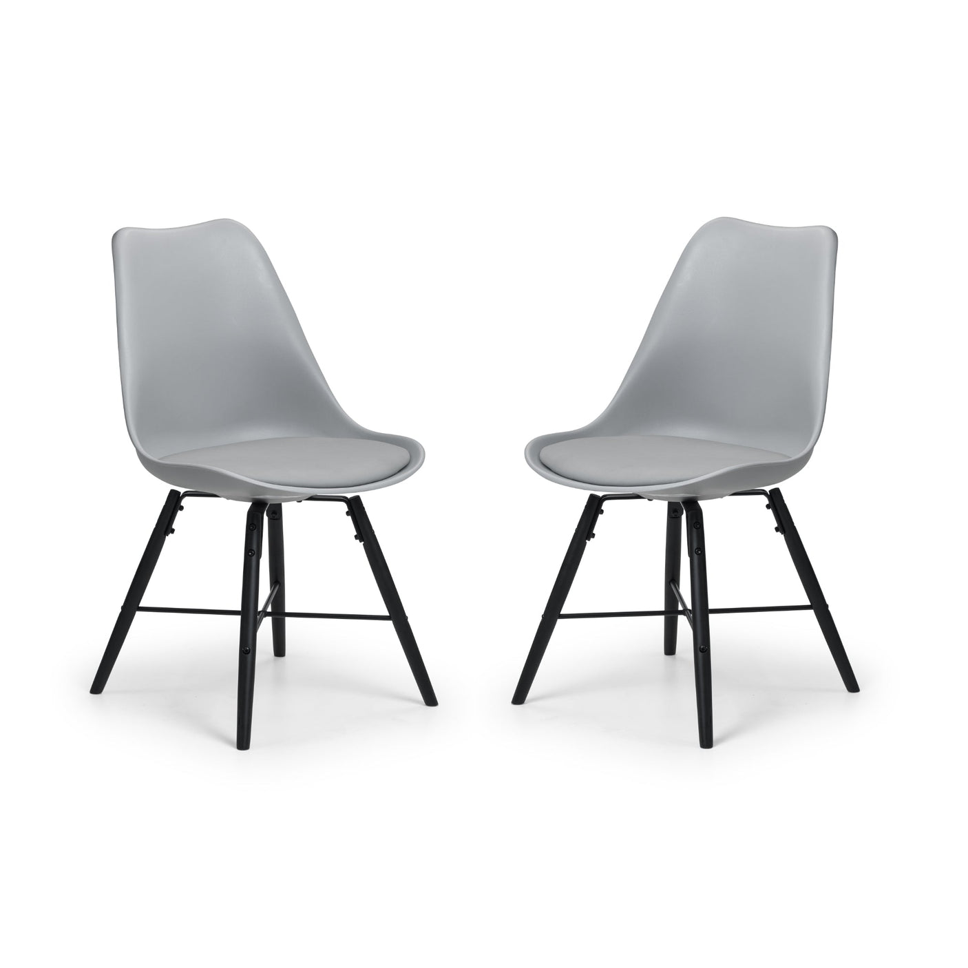 Kari Dining Chair (Set of 2) - Black - KAR101