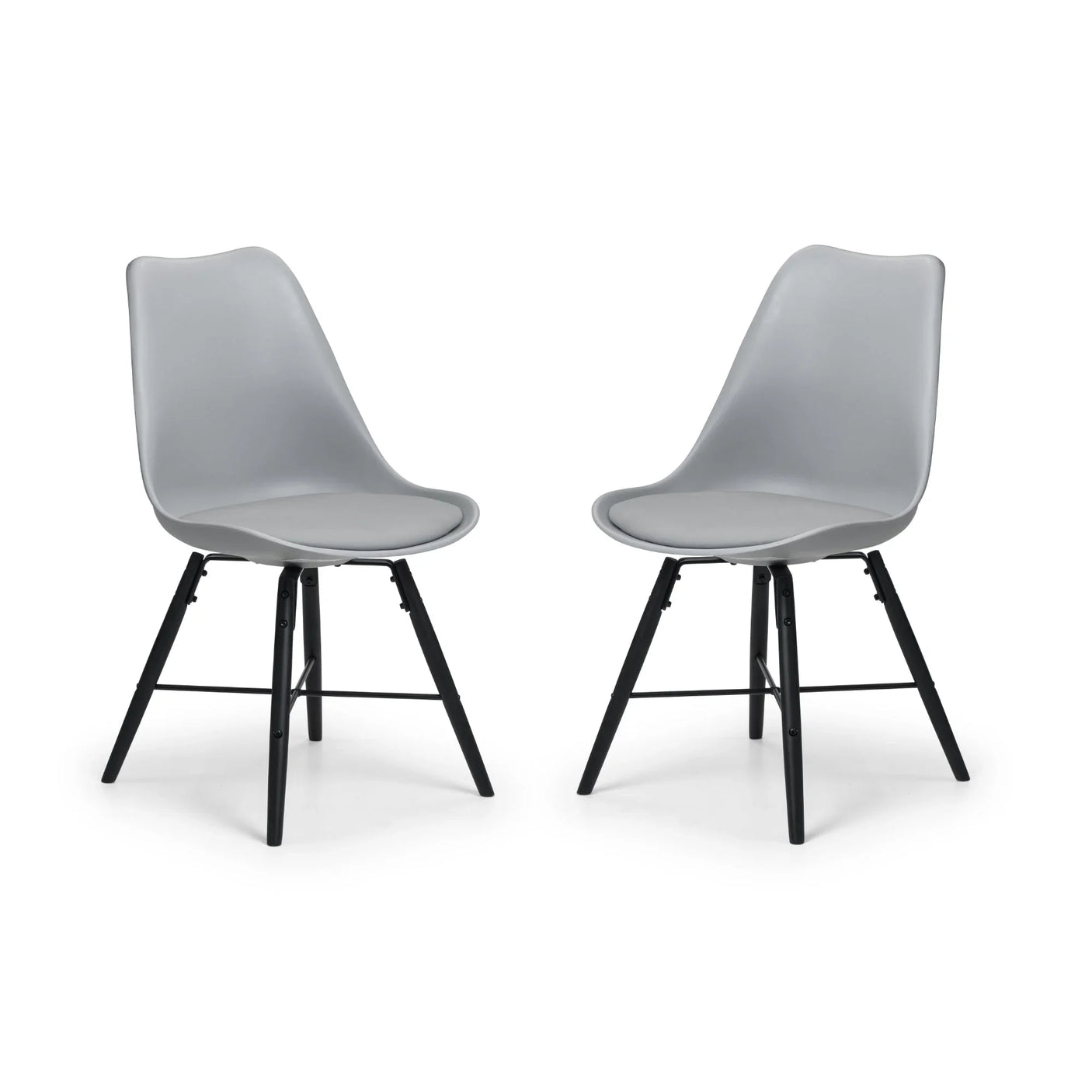 Kari Dining Chair (Set of 2) - Black - KAR101