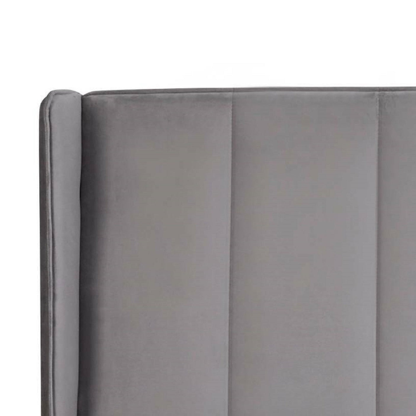 Katie Ottoman Storage Bed - Grey / 135cm - KAT301