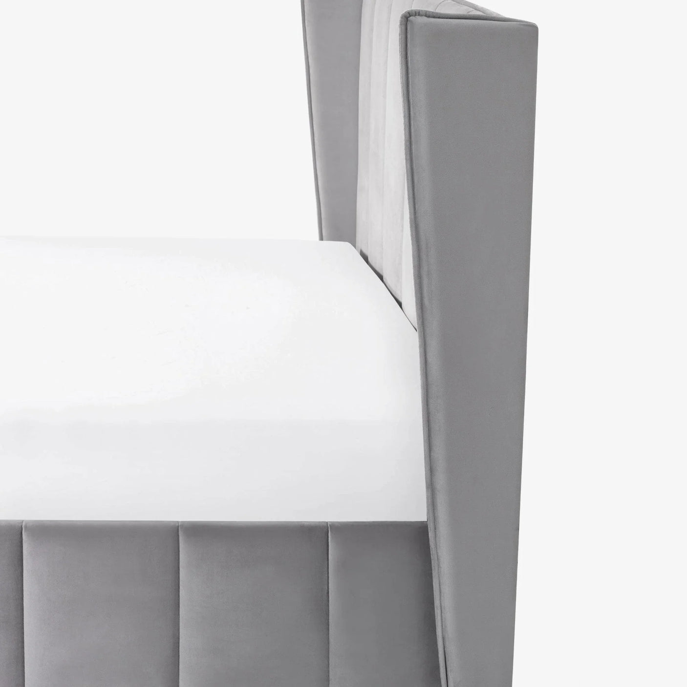 Katie Ottoman Storage Bed - Grey / 135cm - KAT301