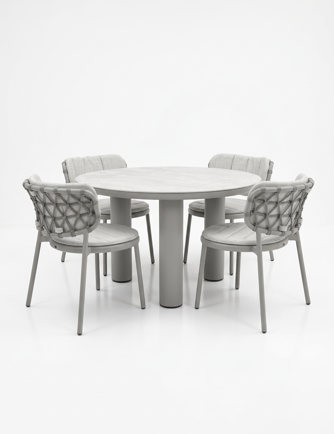 Image of KOKO 4-Seater Dining Table & Chairs