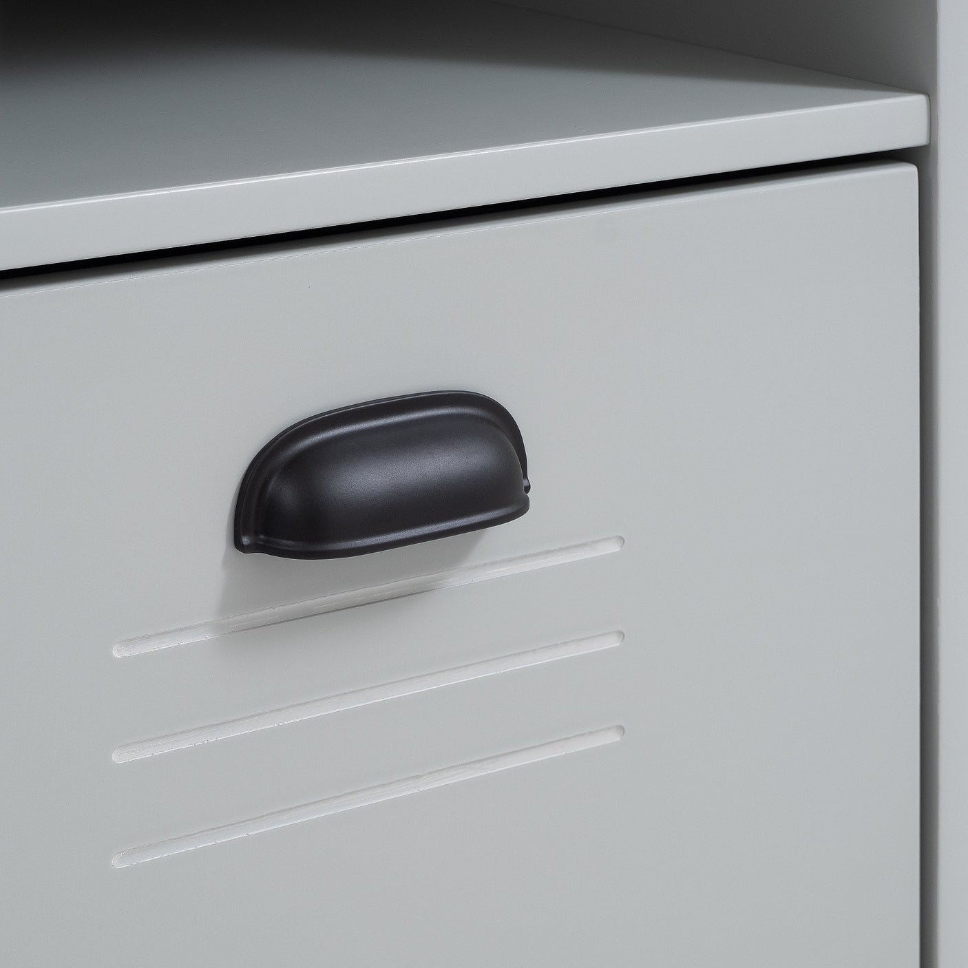 Lakers Locker Desk - Grey - LAK005