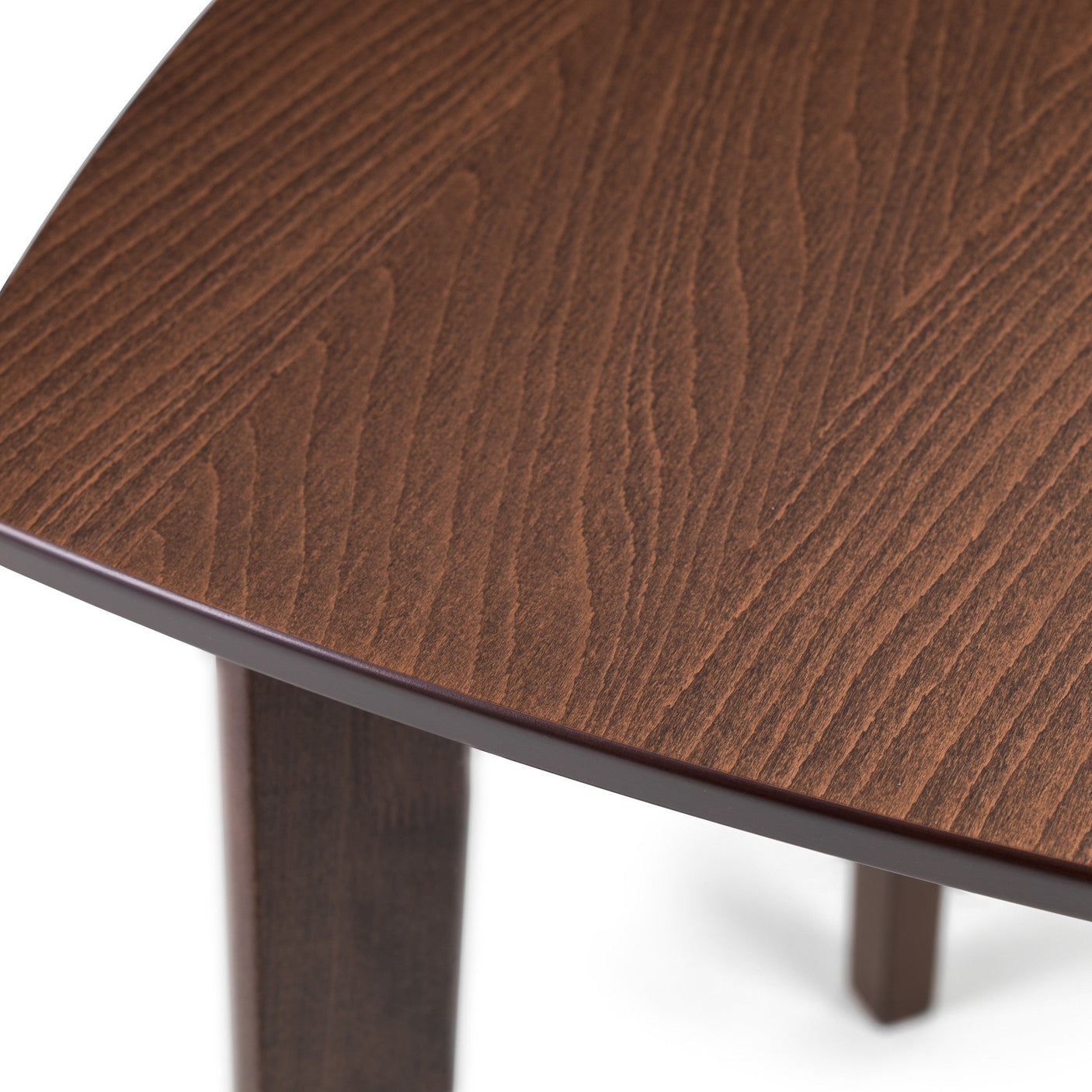 Lennox Square Table - Dark Brown - LEN001