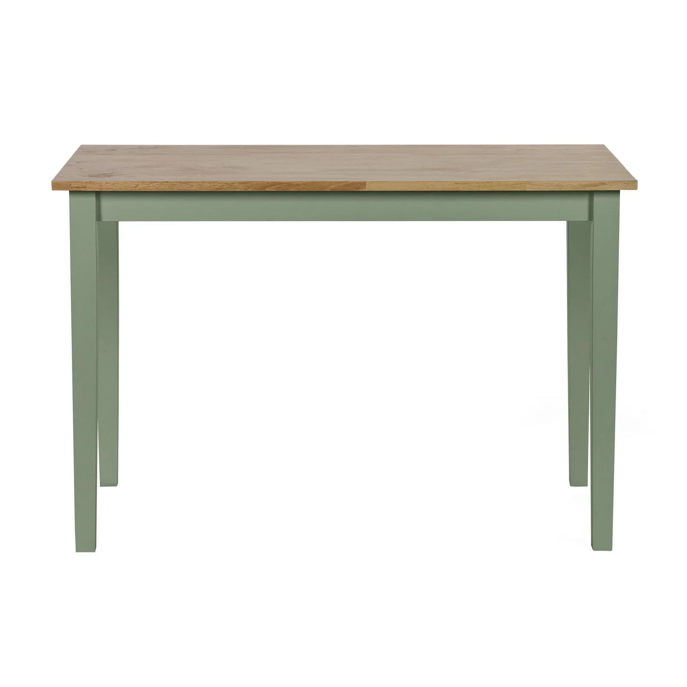 Linwood Small Dining Table - White and Light Brown - LIN001