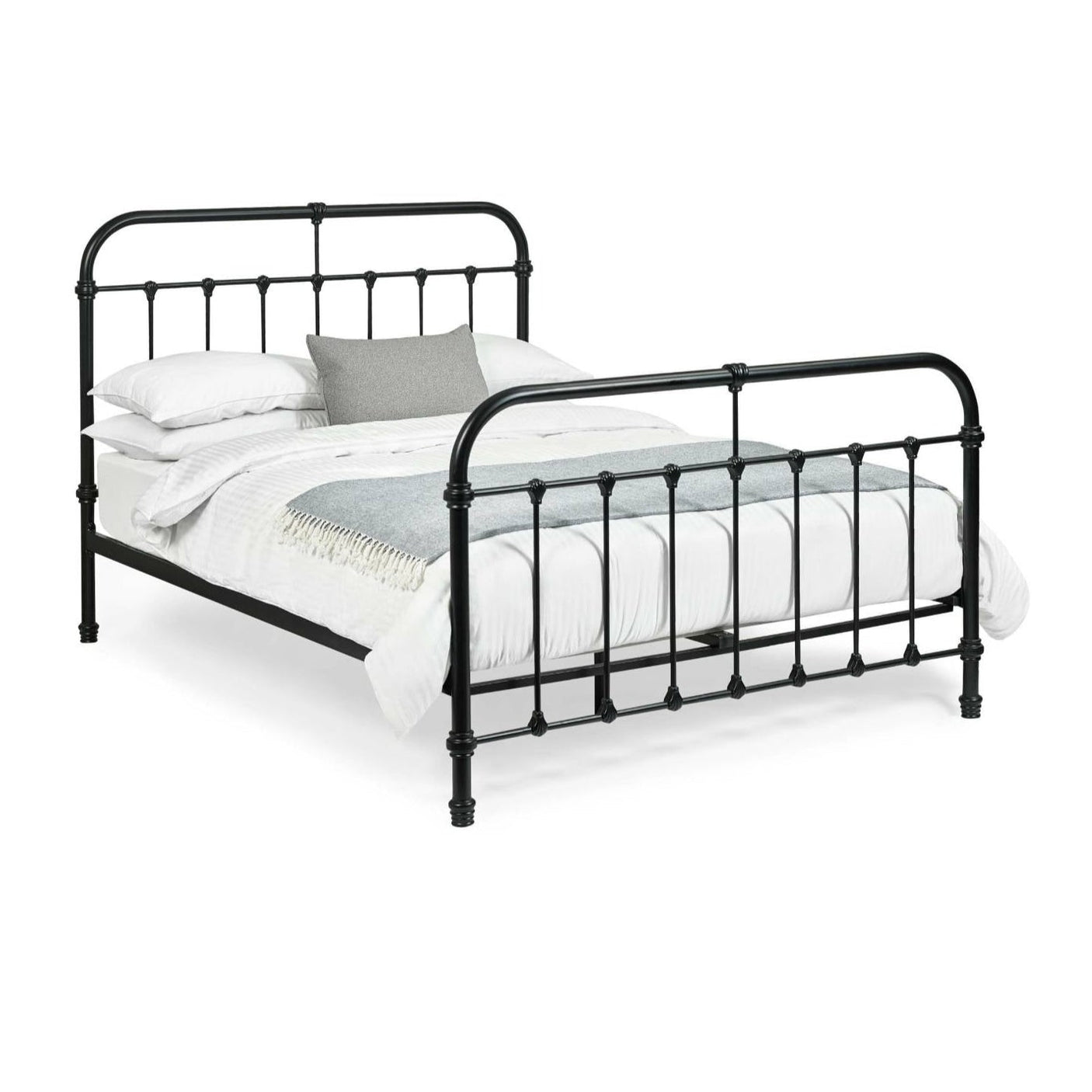 Logan Bed - Black / Double - LOG002