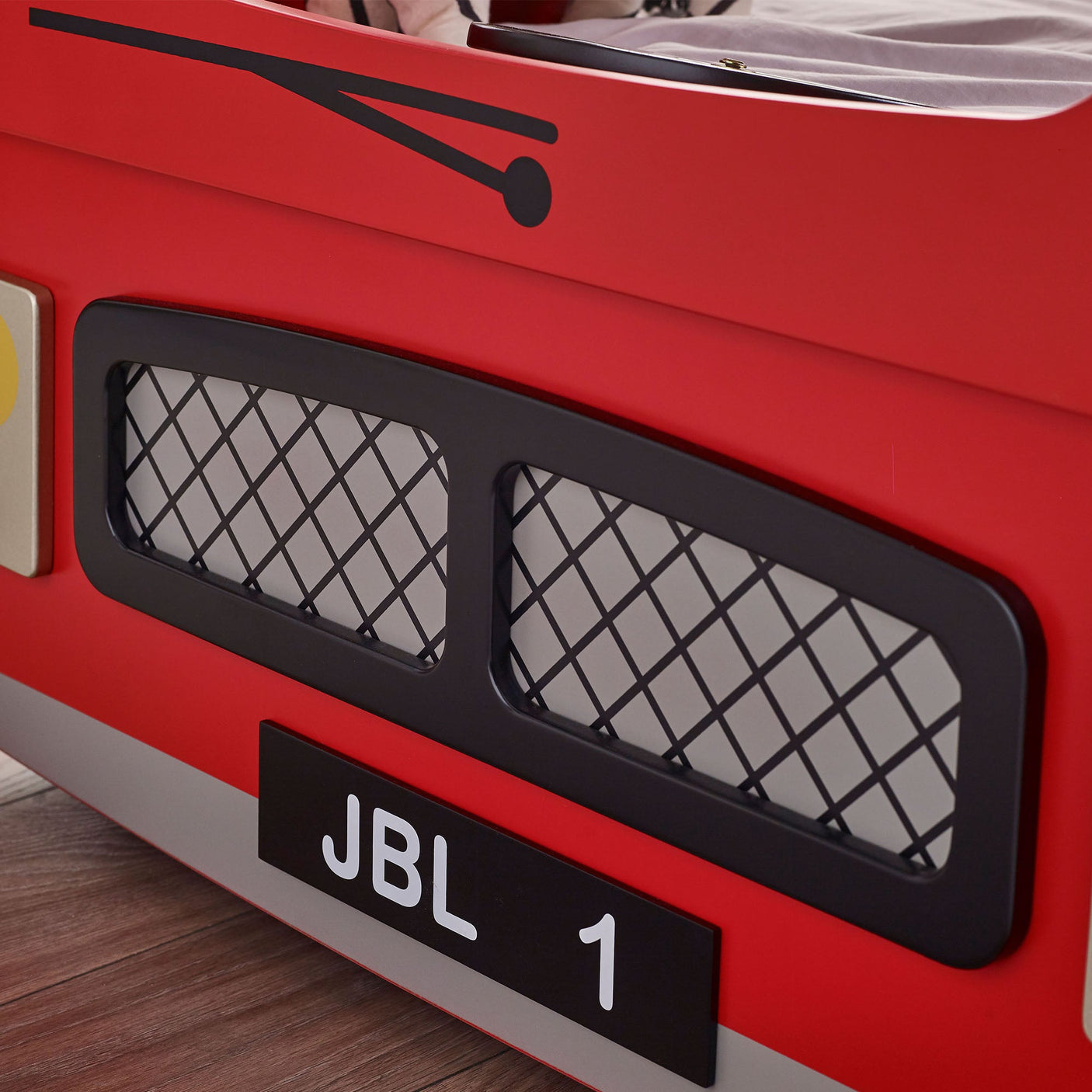 London Bus Bunk Bed - Red - LON001