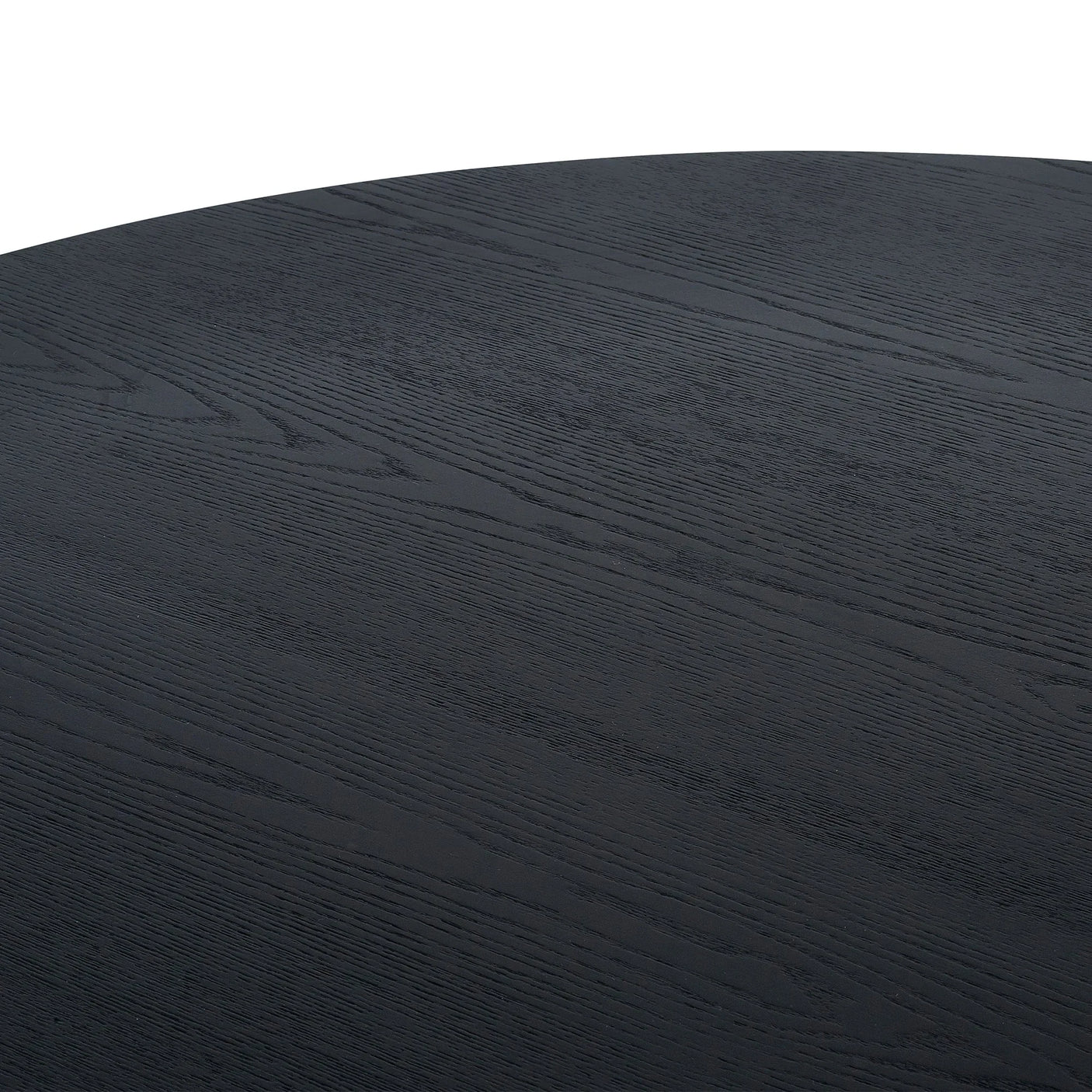 Louis Round Dining Table - Black - LOU005