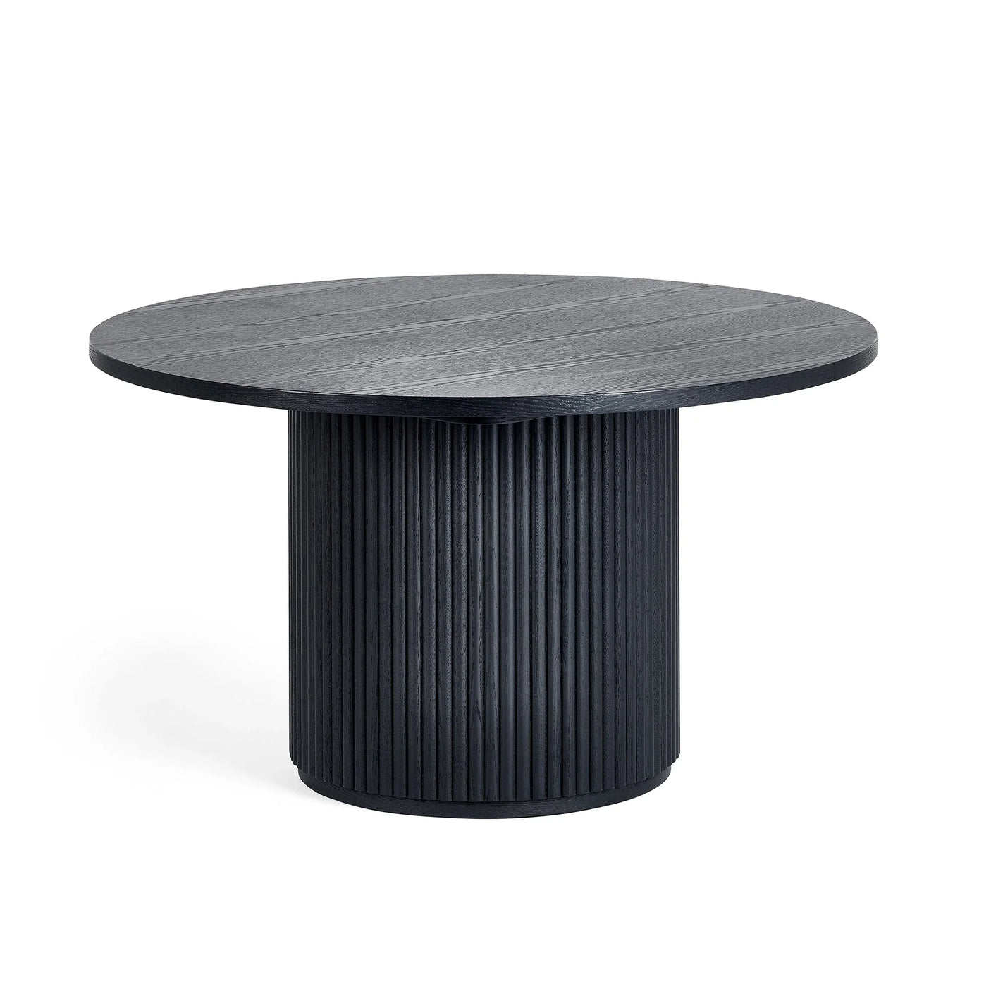 Louis Round Coffee Table - Black - LOU006