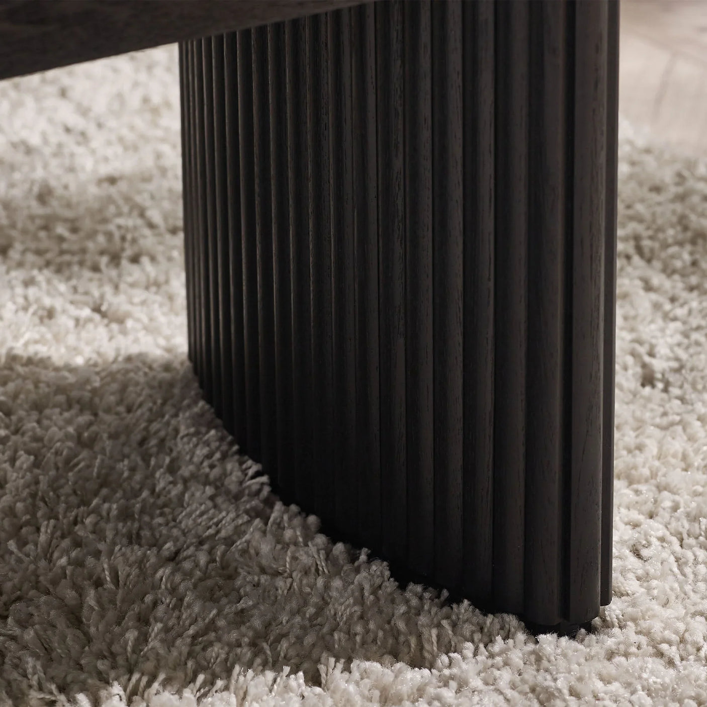 Louis Compact Coffee Table - Black - LOU007