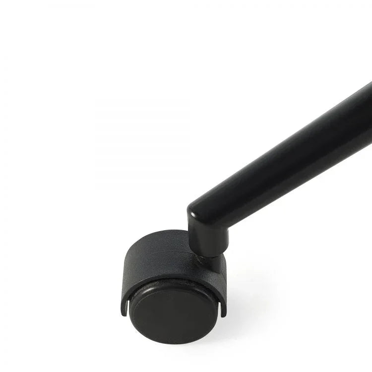 Luxe Office Chair In Grey Velvet