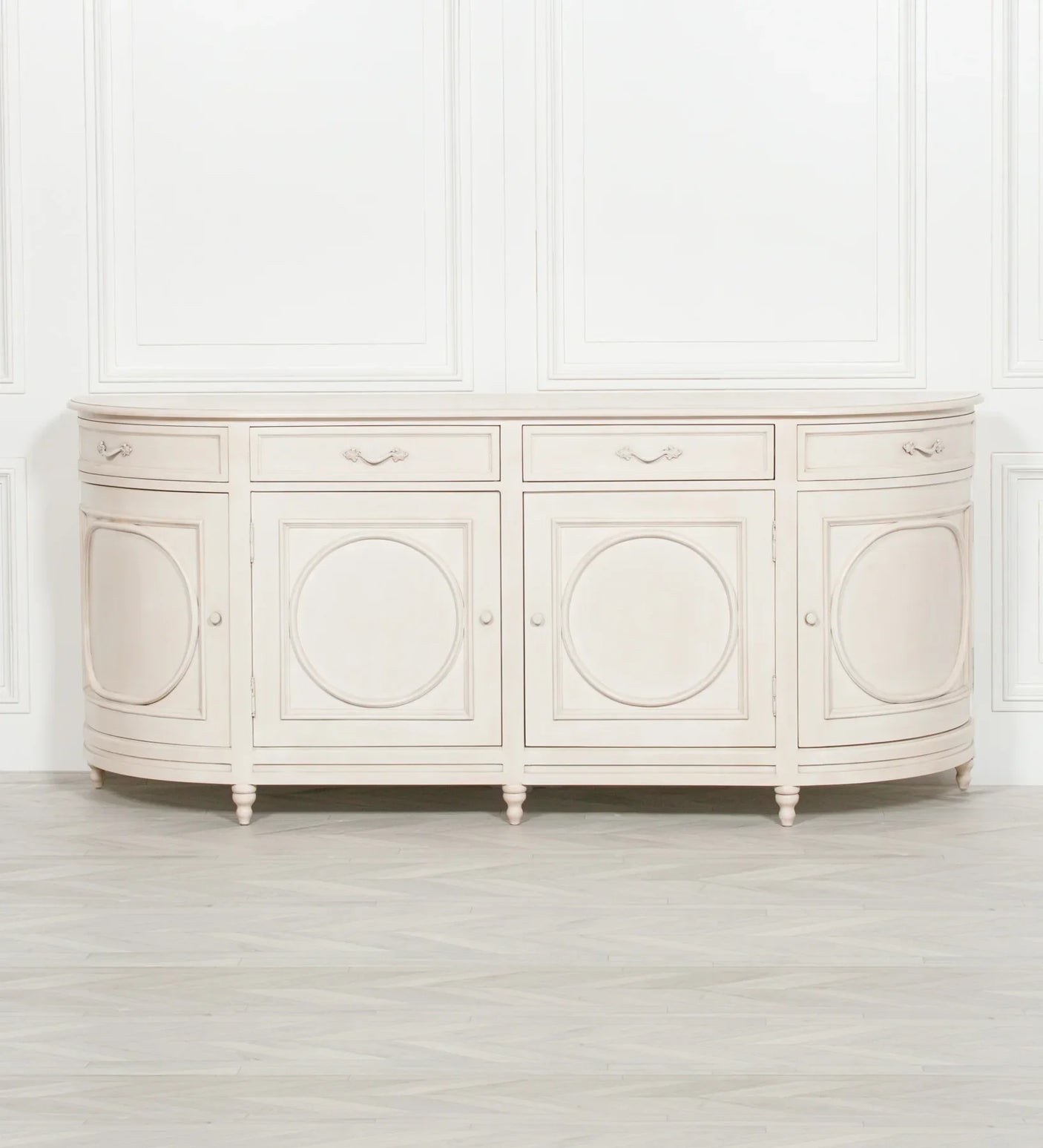 Aged Ivory Sideboard