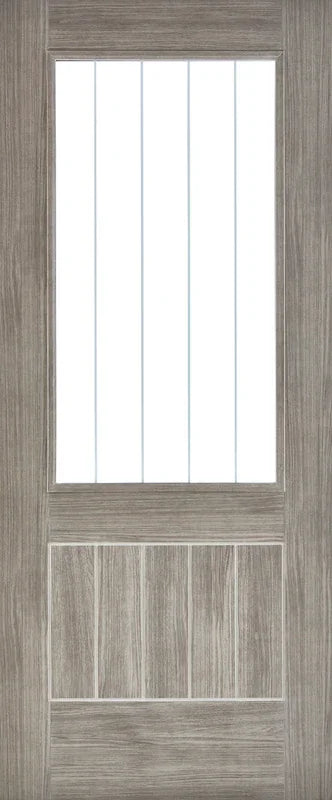 Light Grey Laminate Mexicano Glazed - Standard - 1981 x 686 (27") x 35mm