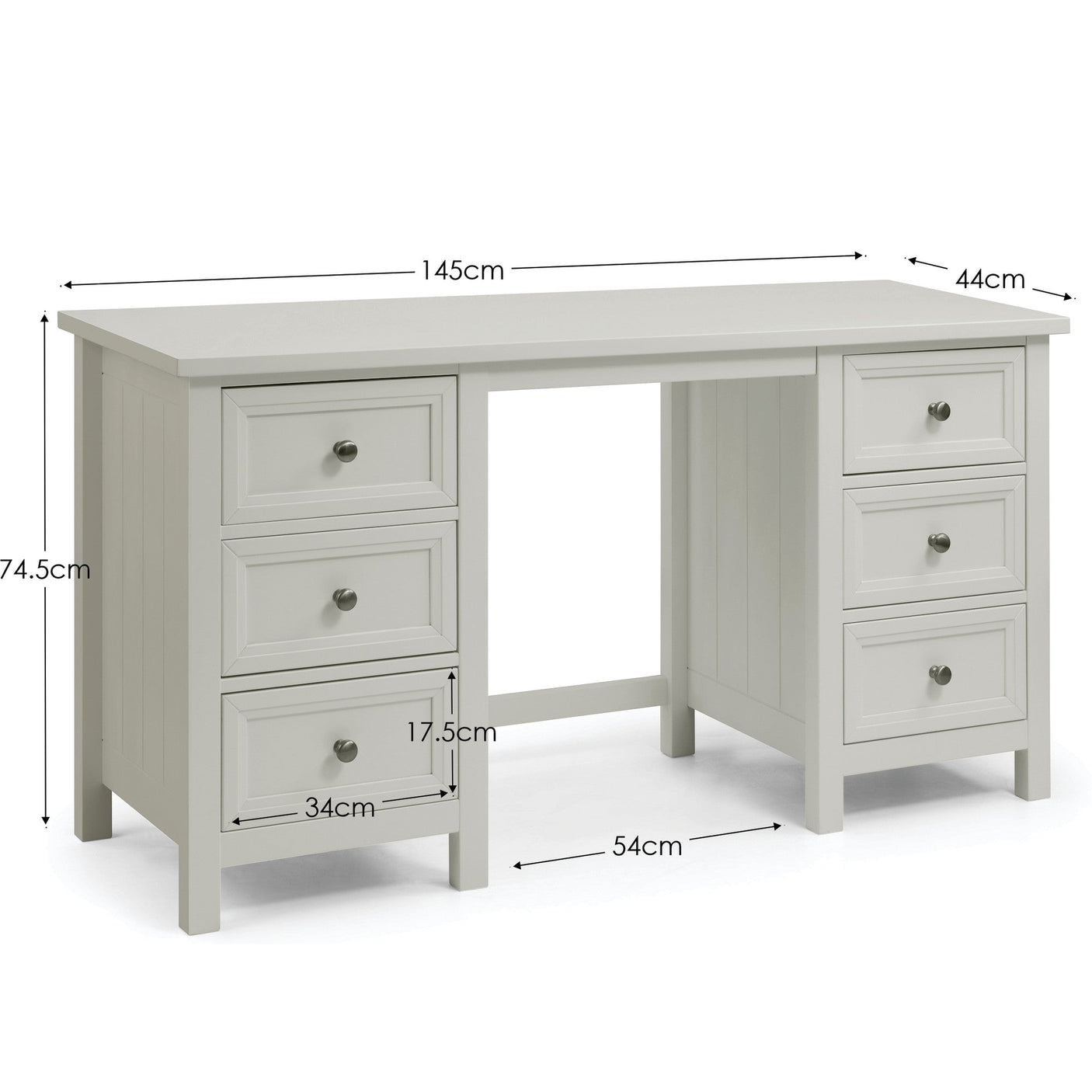 Maine Dressing Table - Grey - MAI011