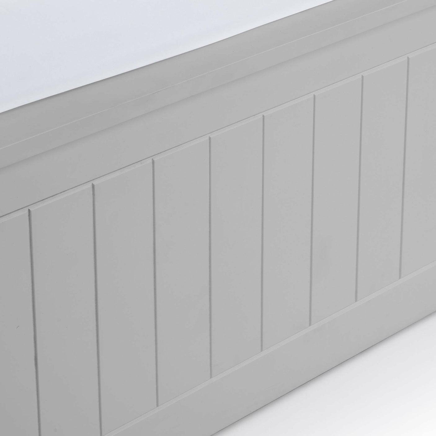 Maine Ottoman Bed - Grey / Double - MAI017