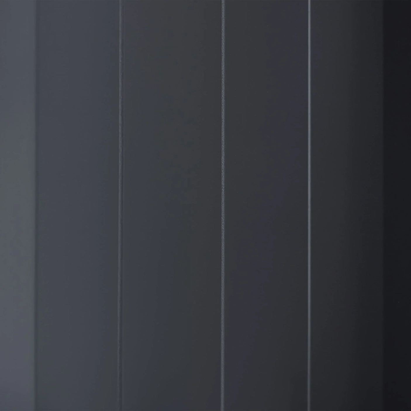 Anthracite finish detail on Maine tall chest wood panel