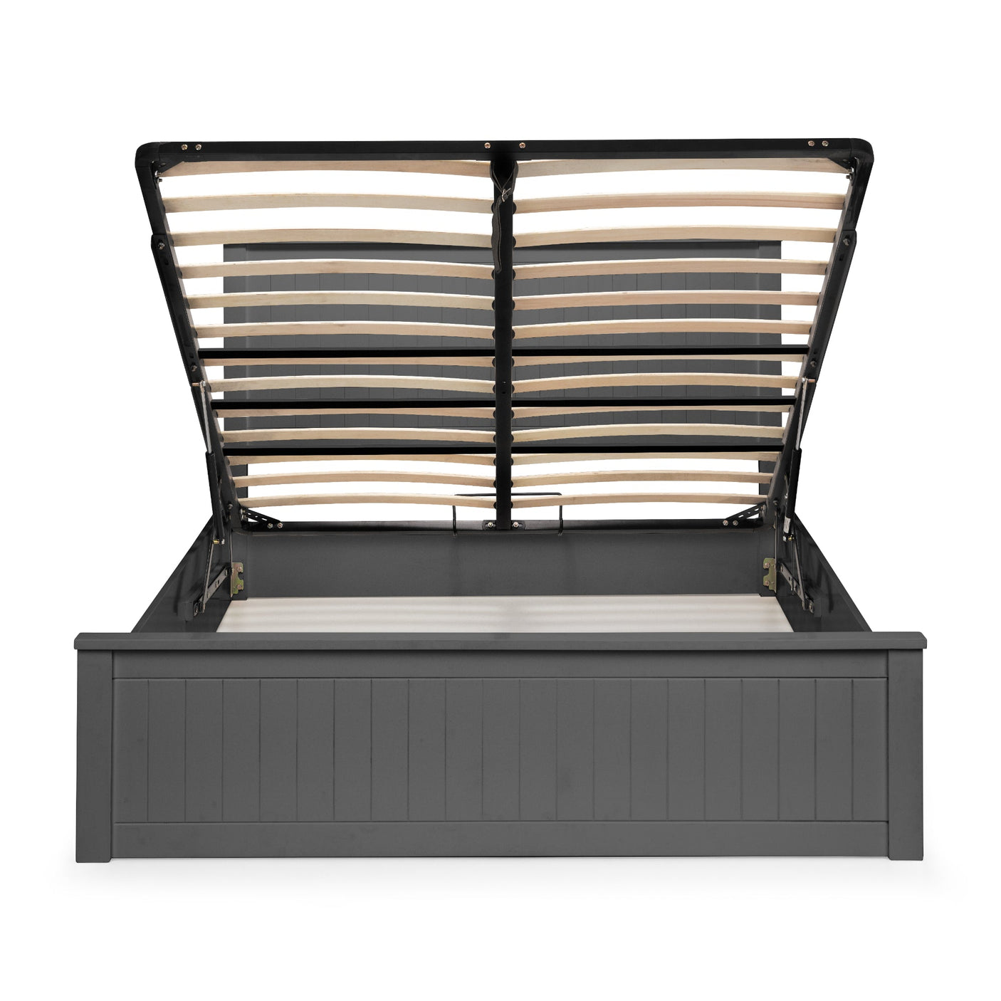 Maine Ottoman Bed - Grey / Double - MAI017