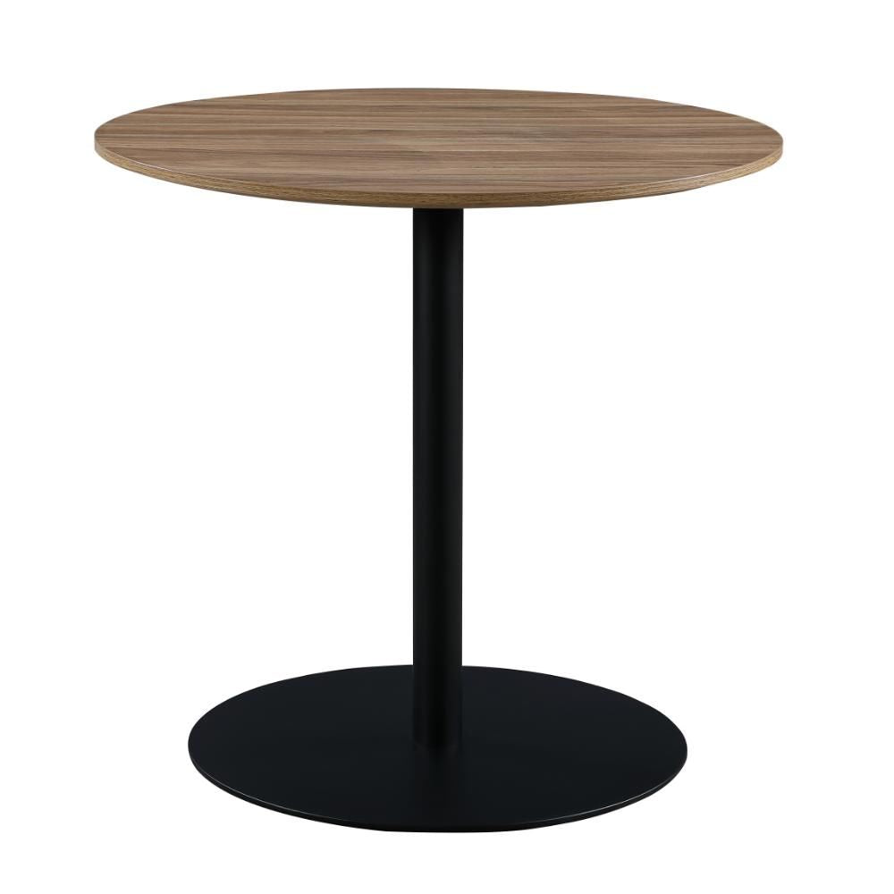 Manhattan Round Table 800mm - Light Walnut - Main Image