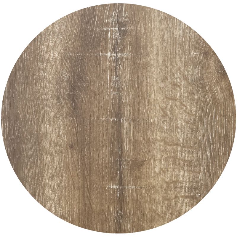 Manhattan Round Table 800mm - Oak - Image 2