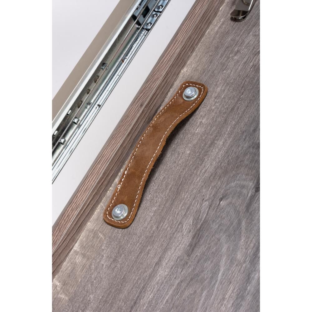 Manhattan Extending Round Table 1200-1600mm - Grey - Image 7